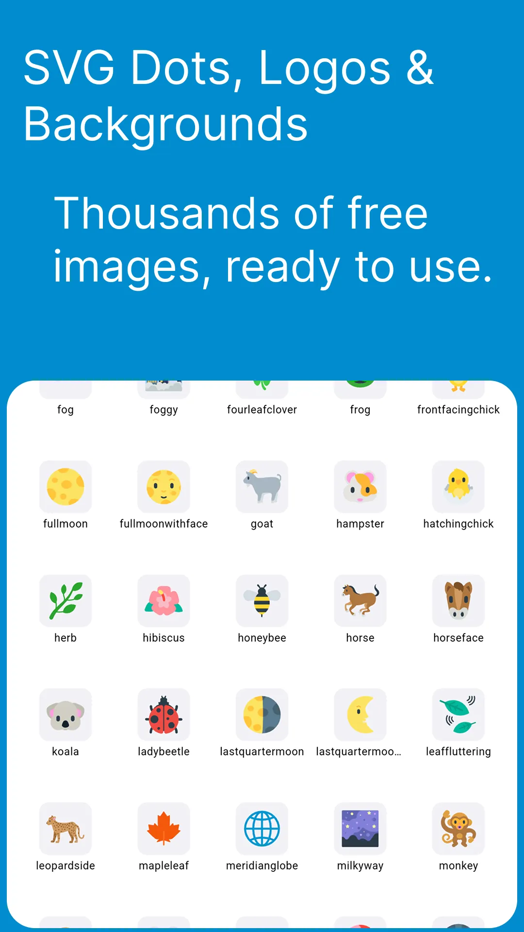 SVG Dots, Logos & Backgrounds — thousands of free images